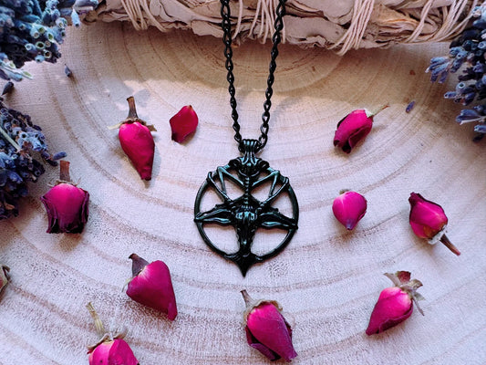 Black Baphomet Necklace