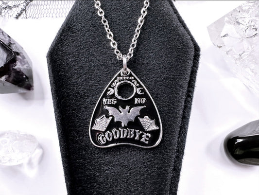 Bat Ouija Planchette Choker