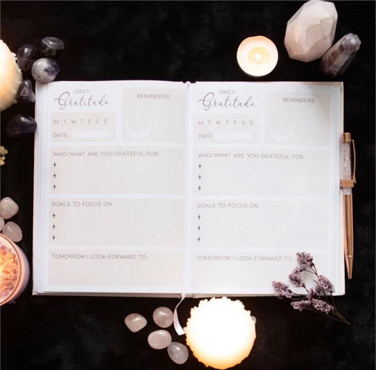 My Gratitude Journal With Rose Quartz Pen