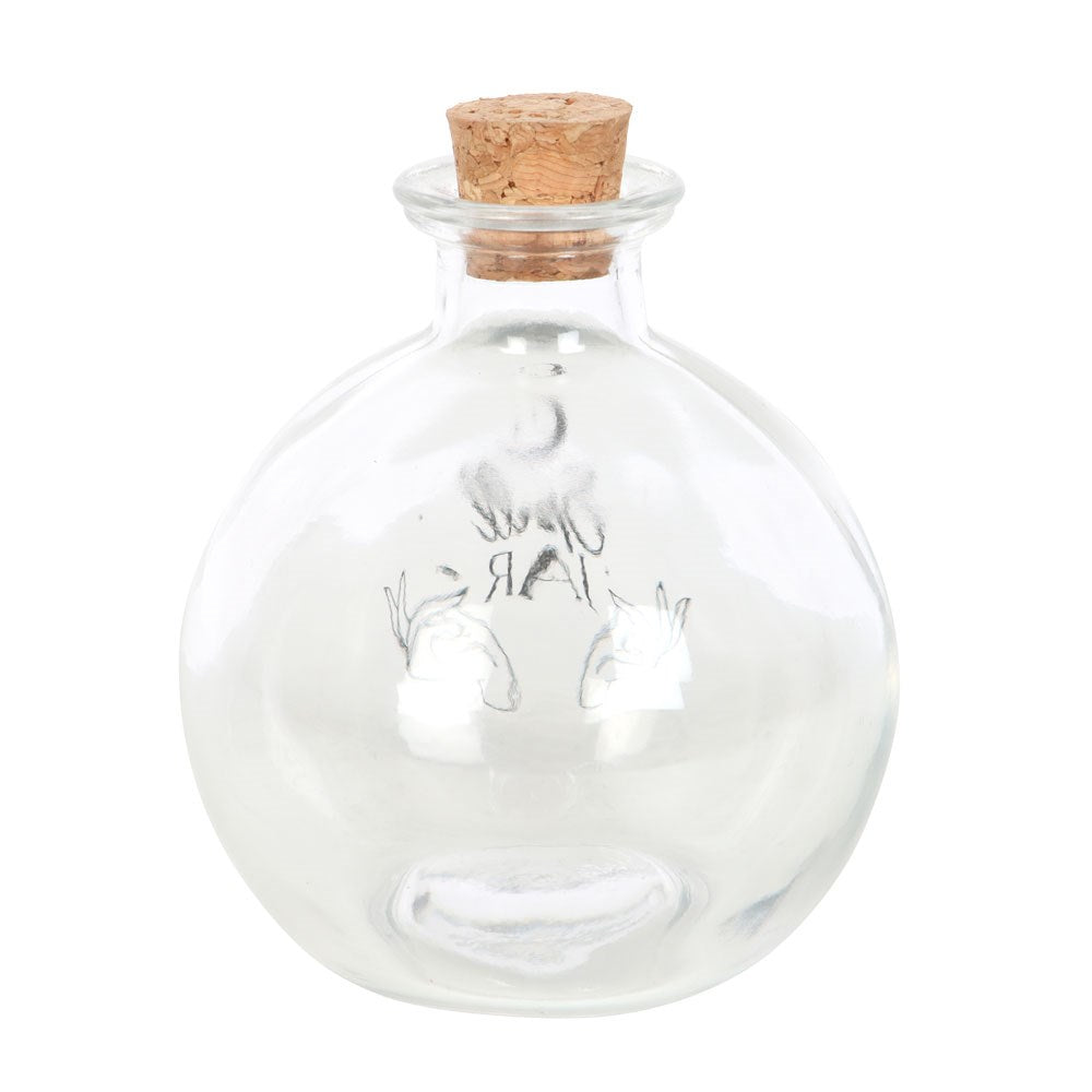 10cm Glass Spell Jar With Recipe Booklet