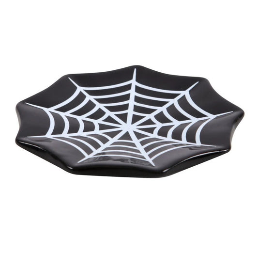Gothic Spiderweb Trinket Dish