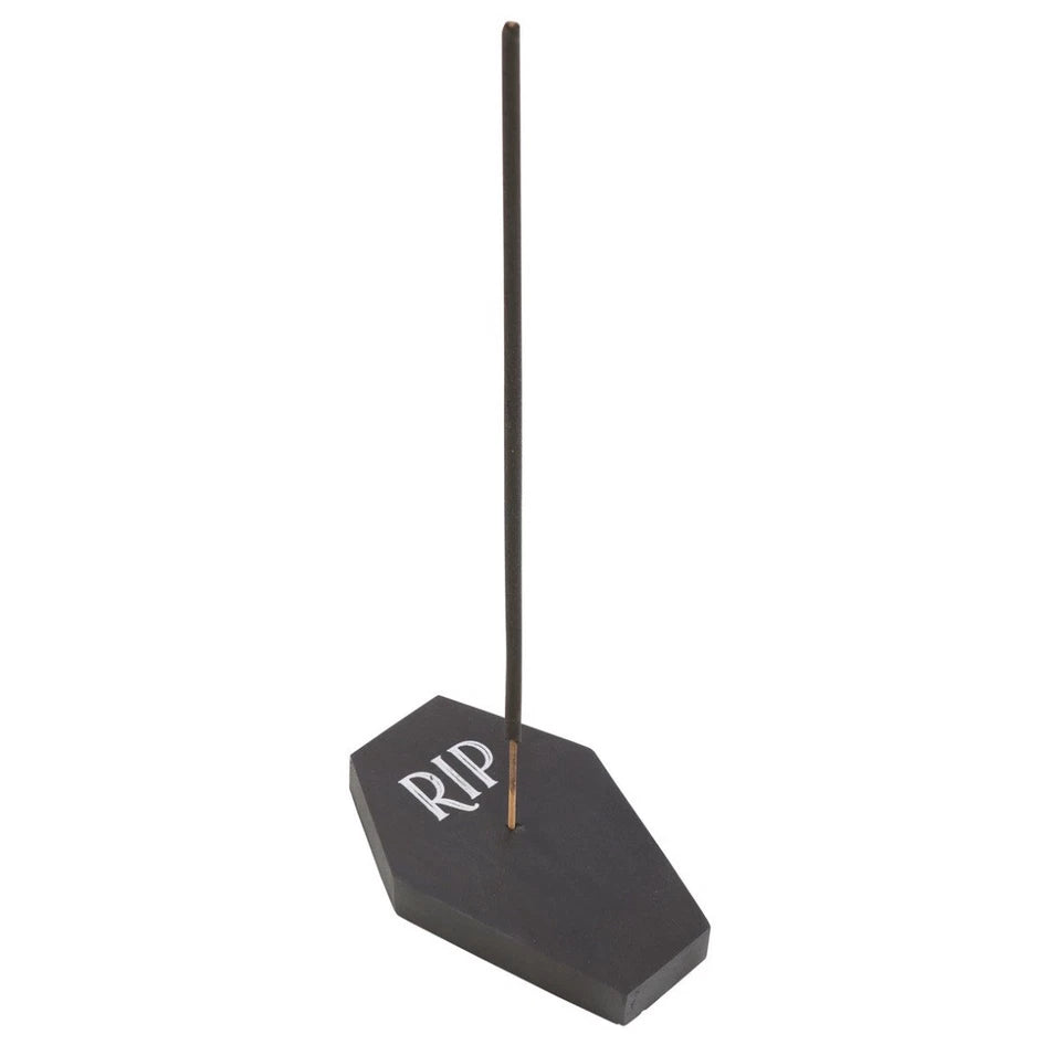 Vampire Blood Incense Sticks & RIP Coffin Incense Holder