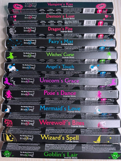 Stamford Black Incense Sticks Gift Set