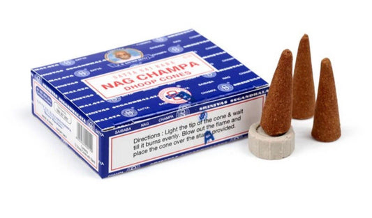 Satya Sai Baba Nag Champa Dhoop Incense Cones