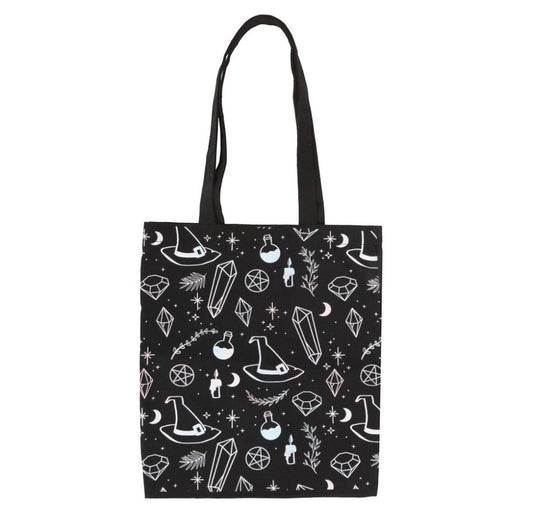Crystal Witch Tote Bag