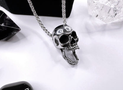 Stainless Steel Vampire Skull
Necklace