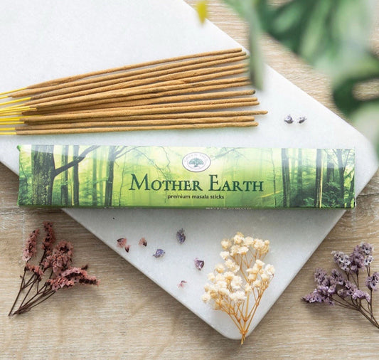 Green Tree Mother Earth Incense Sticks