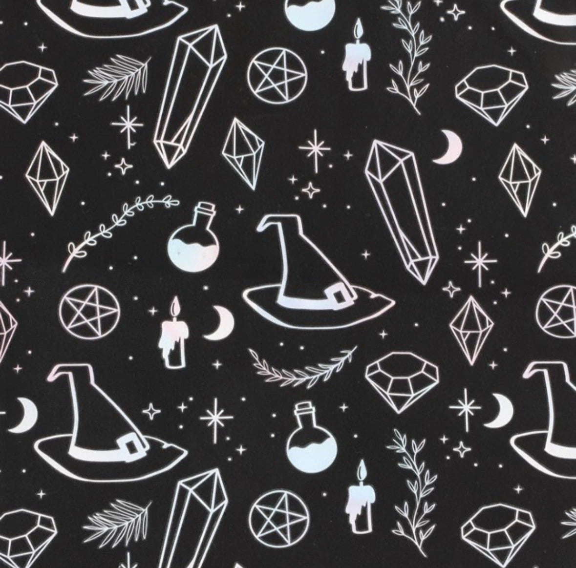 Crystal Witch Tote Bag