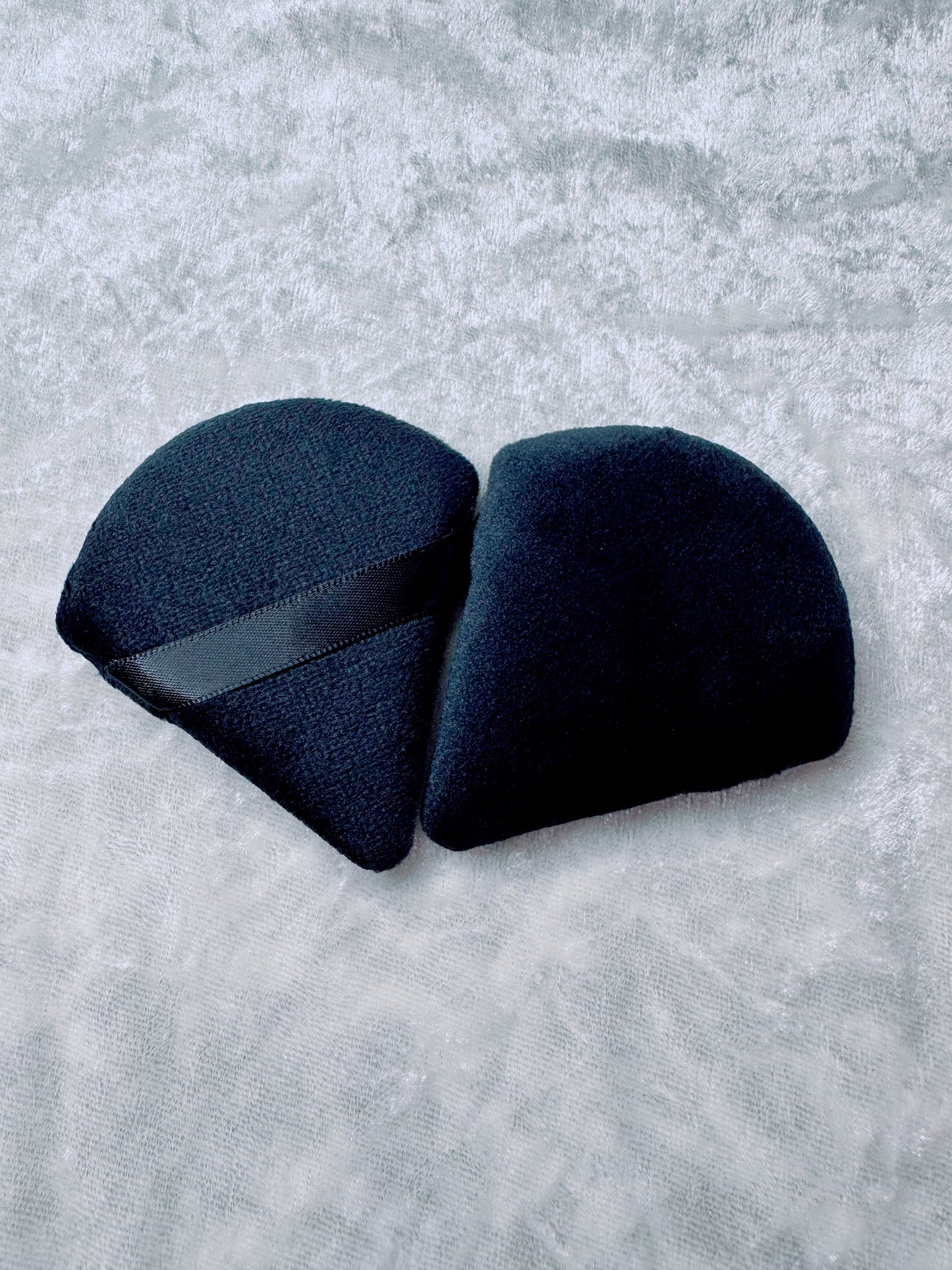 Black Velvet Powder Puff