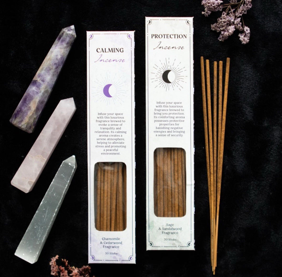 Elements Calming & Protection Incense Stick Set