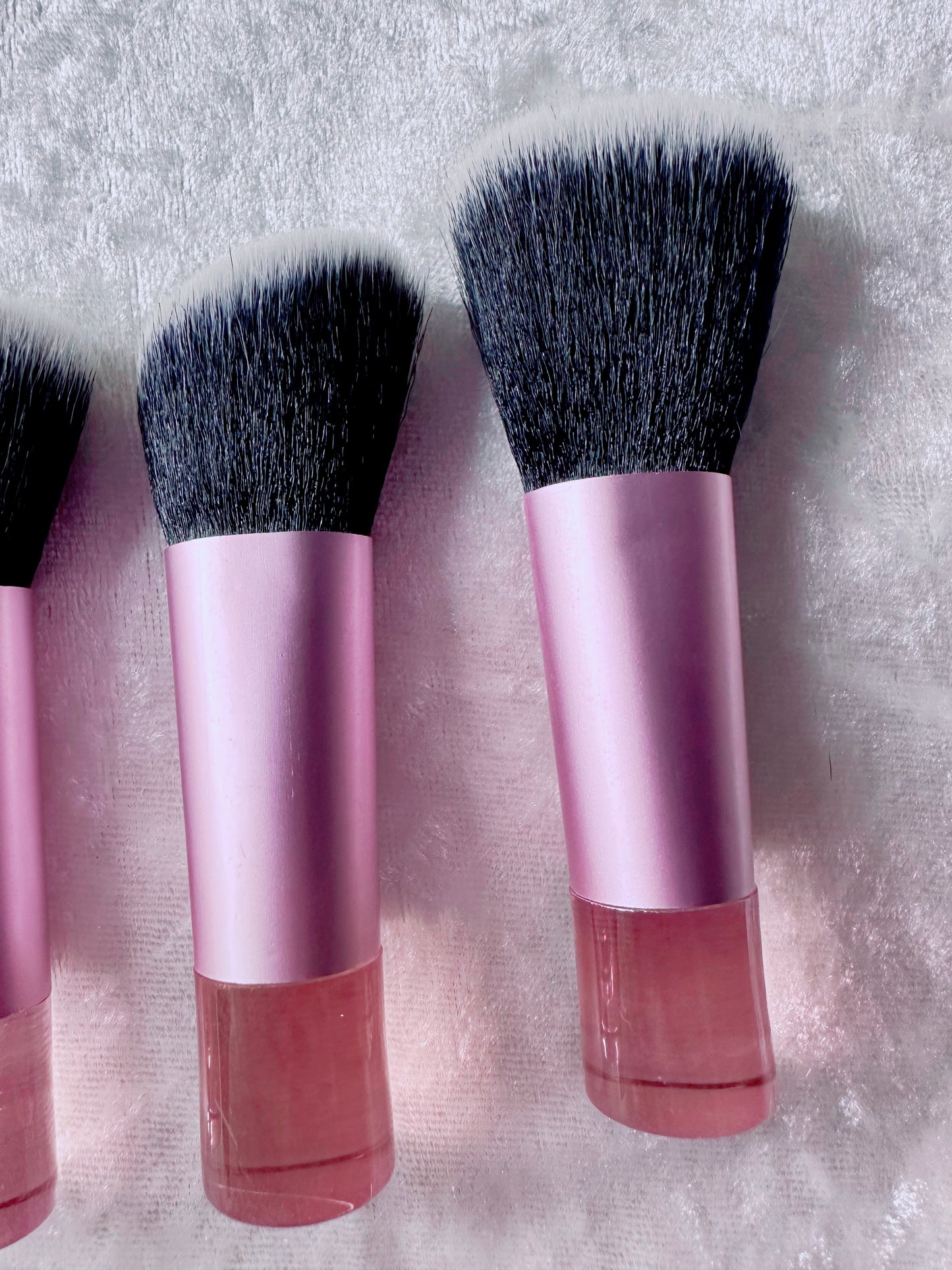 10 Piece Pink Mini Travel Makeup Brushes