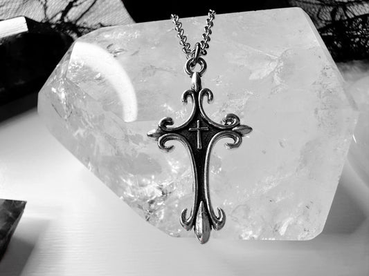Gothic Cross OZZY FOREVER Necklace