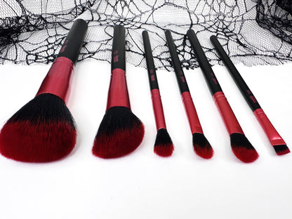 Until Death Gothic Makeup Brushes In A Coffin Case