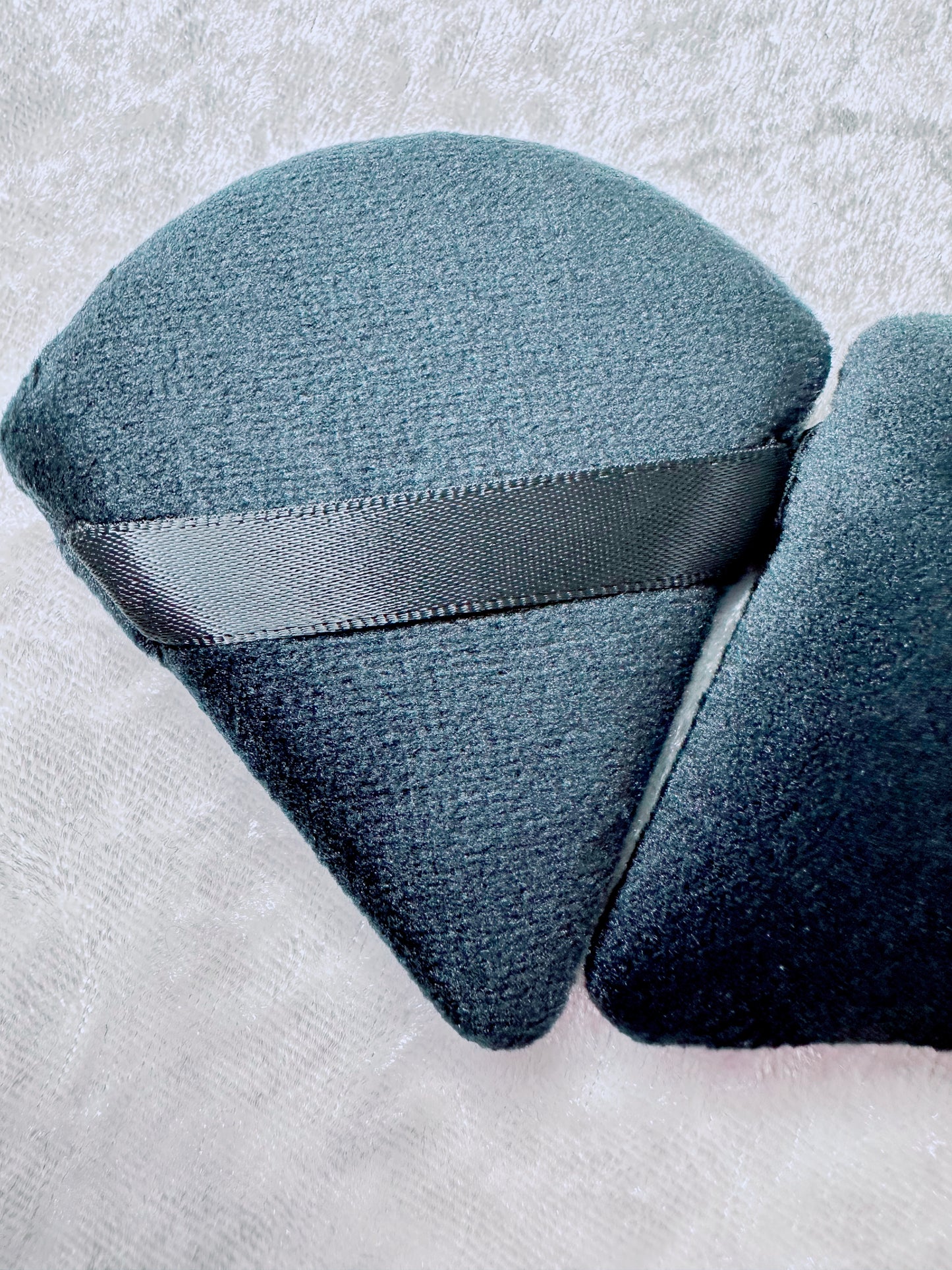 Black Velvet Powder Puff