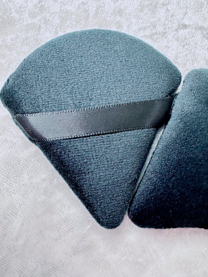 Black Velvet Powder Puff