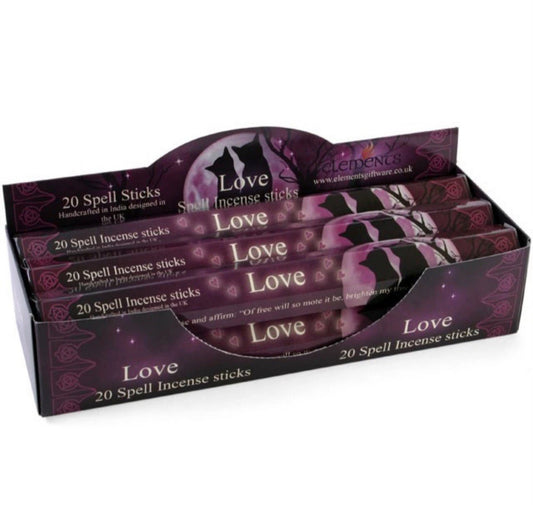 Love Spell Incense Sticks