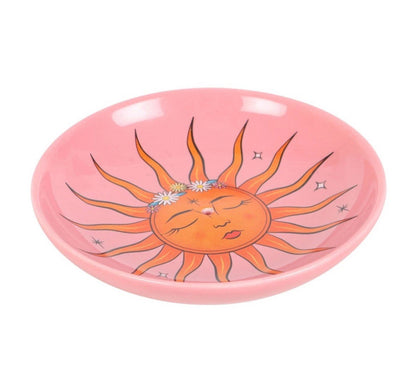 The Sun Celestial Ceramic Incense Holder