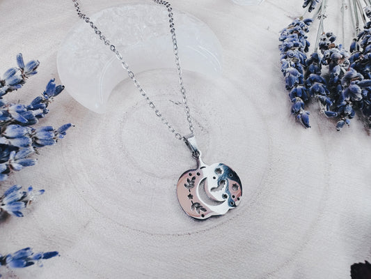 Stainless Steel Pumpkin Harvest Necklace