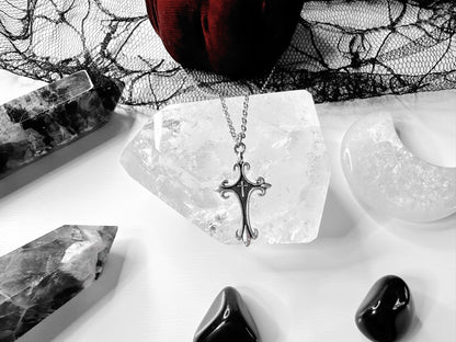 Gothic Cross OZZY FOREVER Necklace