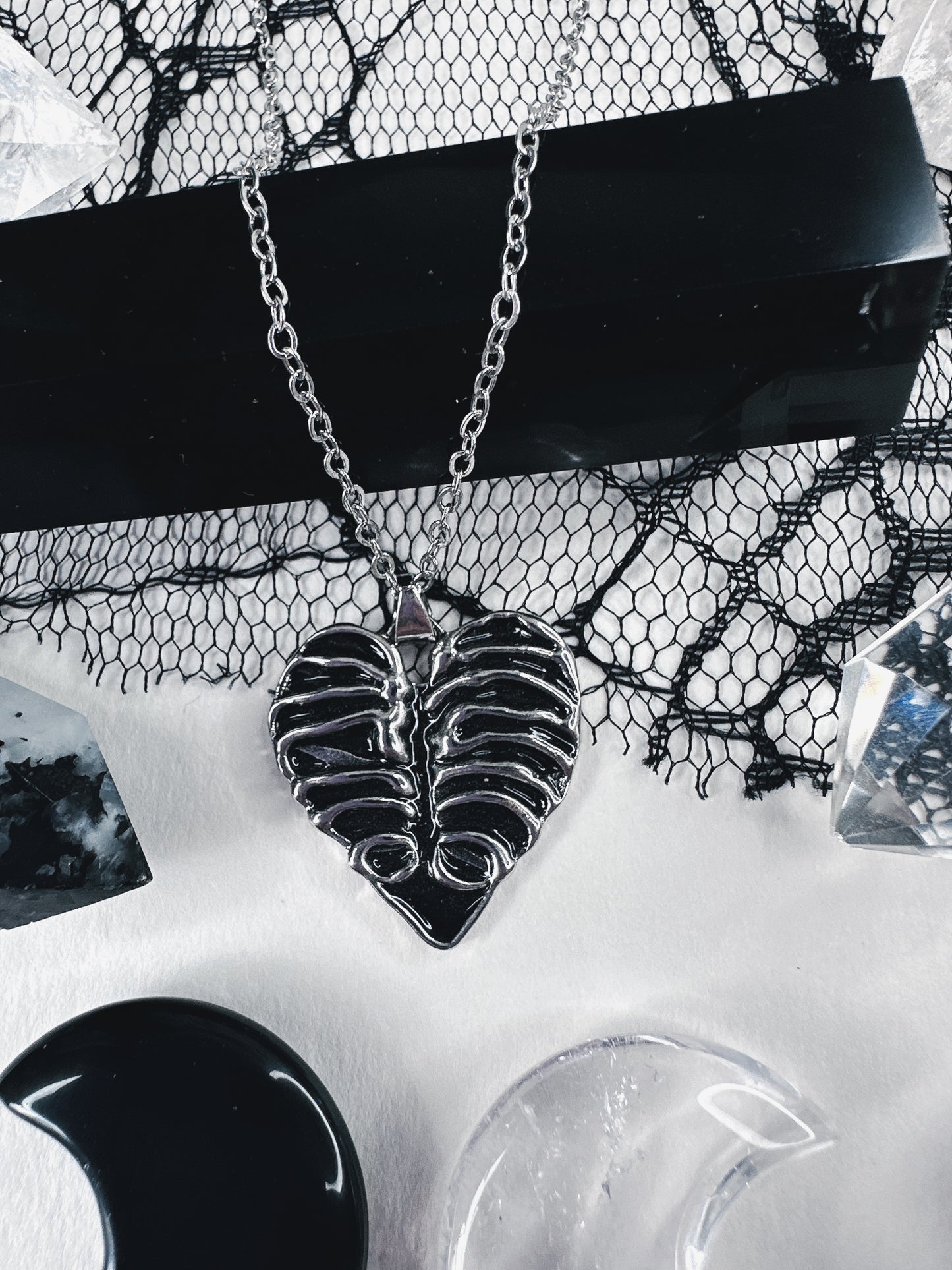 Caged Heart Necklace