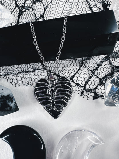 Caged Heart Necklace
