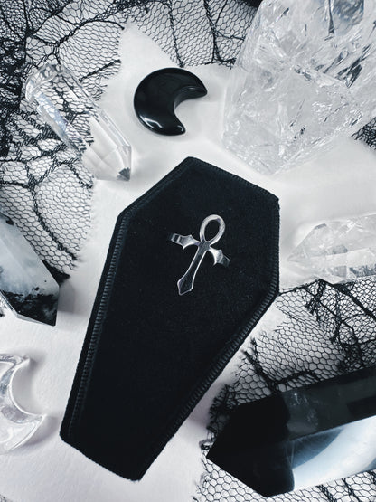 Stainless Steel Ankh Ring