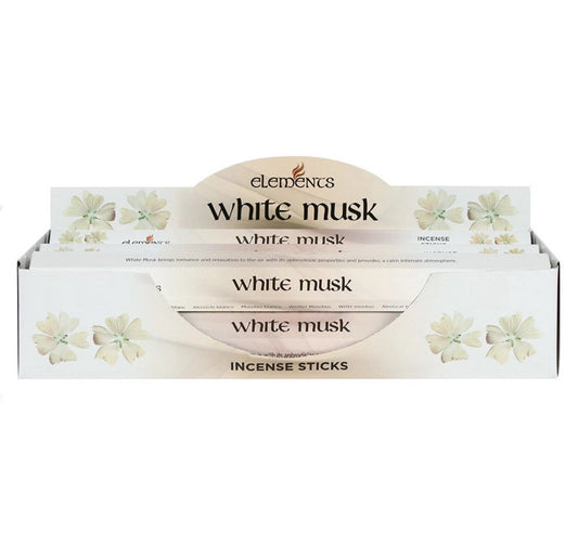 Elements White Musk Incense Sticks