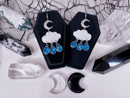 Through The Storm Raincloud Earrings