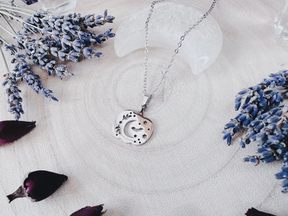 Stainless Steel Pumpkin Harvest Necklace