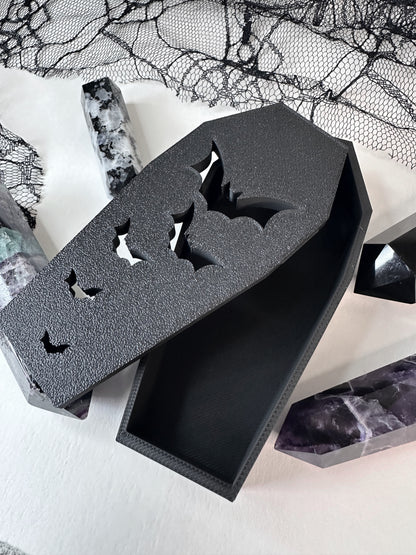 Gothic Lily’s Coffin Jewellery Box