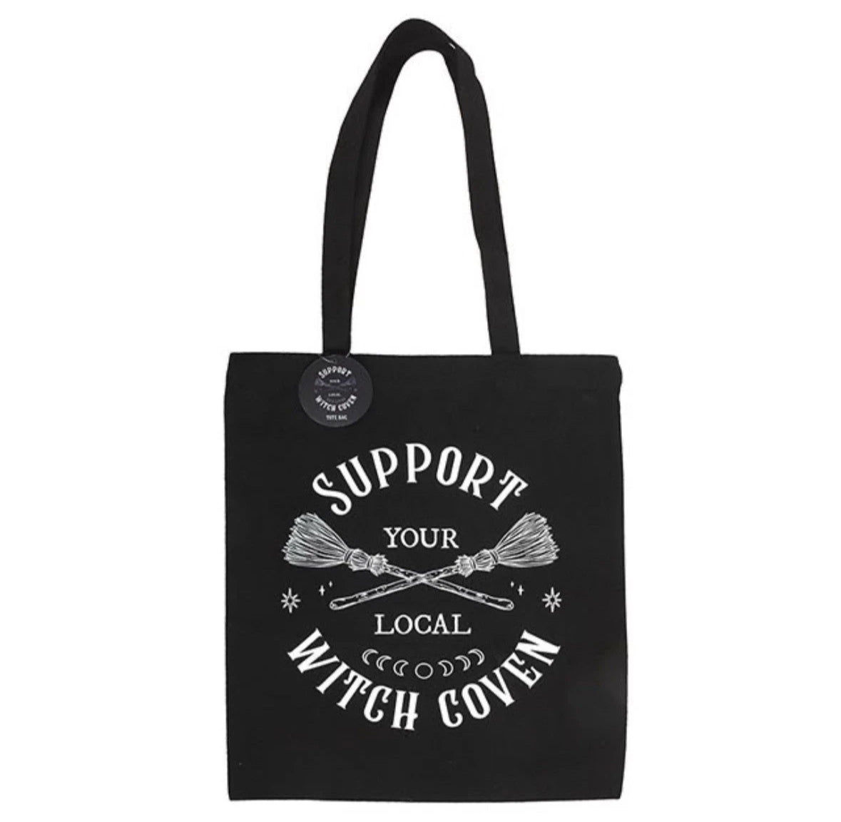 Support Your Local Witch Coven Tote Bag