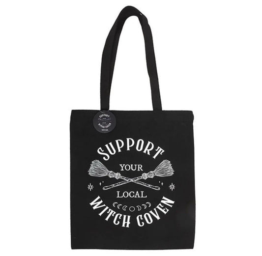 Support Your Local Witch Coven Tote Bag