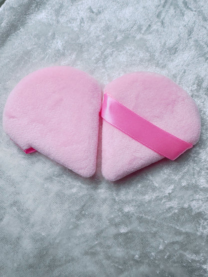 Pink Velvet Powder Puff