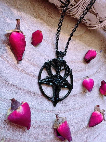 Black Baphomet Necklace