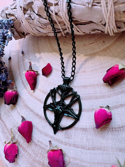 Black Baphomet Necklace