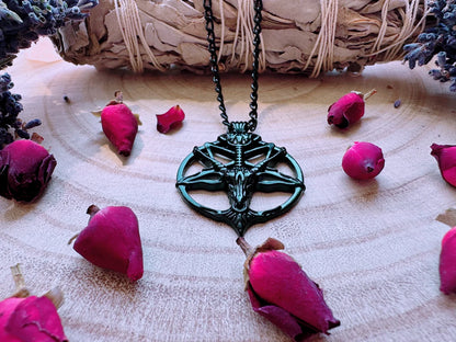 Black Baphomet Necklace