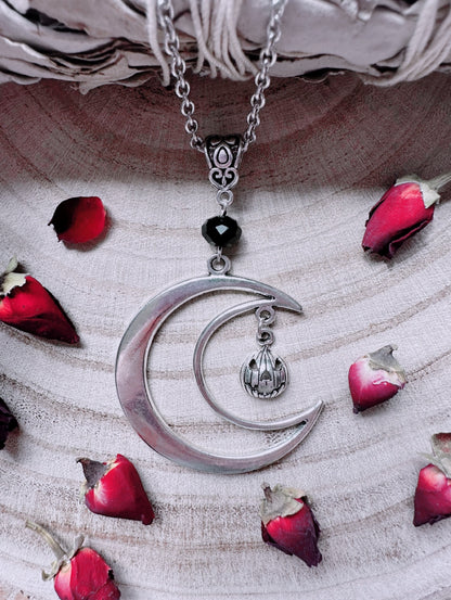 Pumpkin Moon Necklace