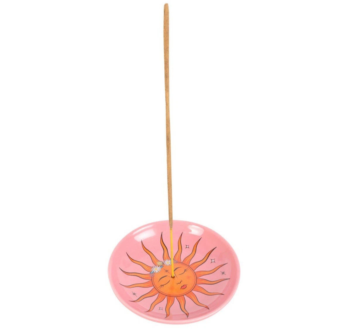 The Sun Celestial Ceramic Incense Holder