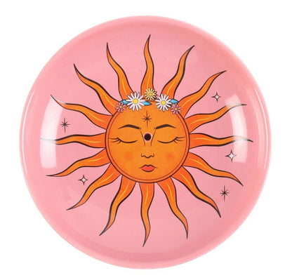 The Sun Celestial Ceramic Incense Holder