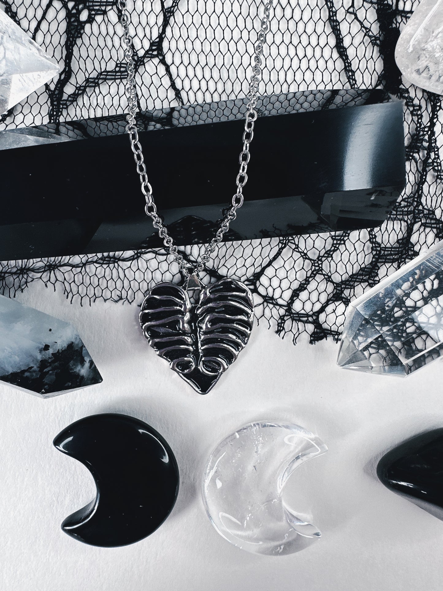 Caged Heart Necklace