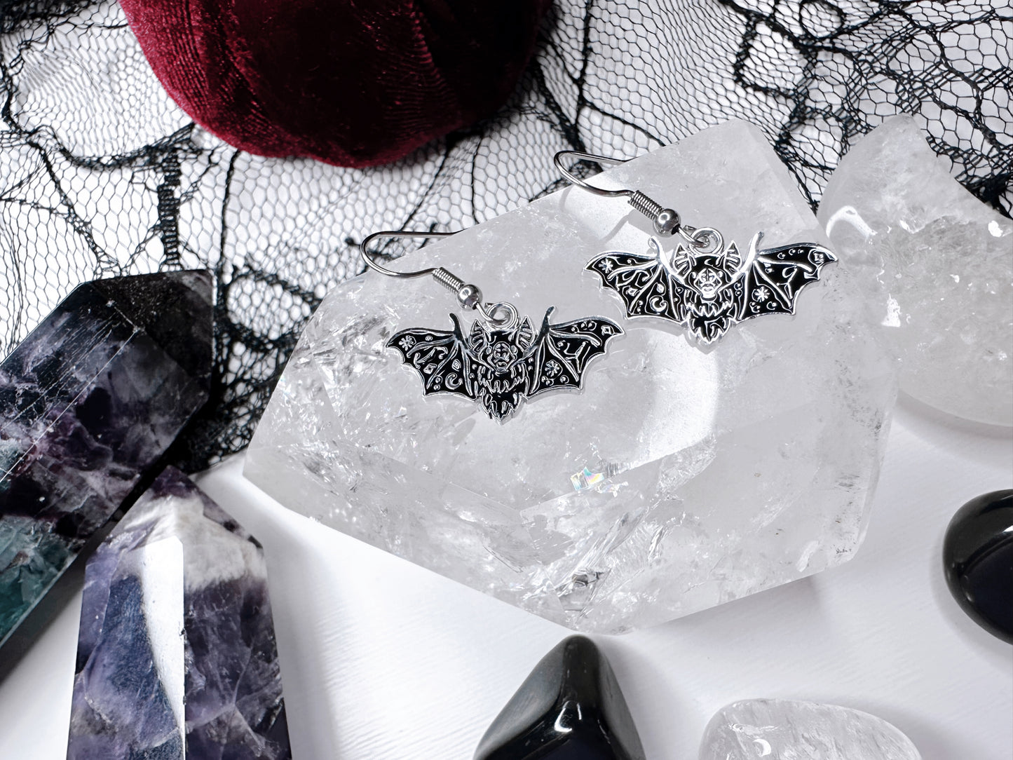 Baby Bat Earrings