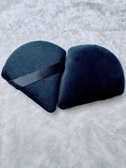 Black Velvet Powder Puff