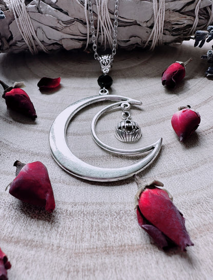 Pumpkin Moon Necklace