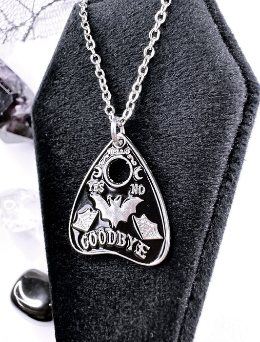 Bat Ouija Planchette Choker