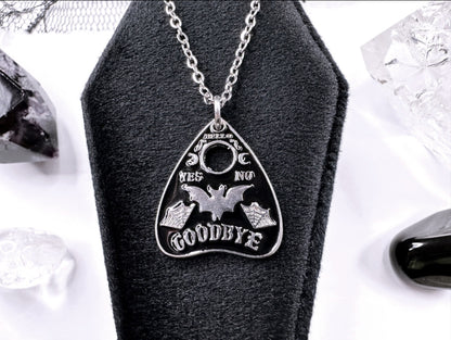 Bat Ouija Planchette Choker