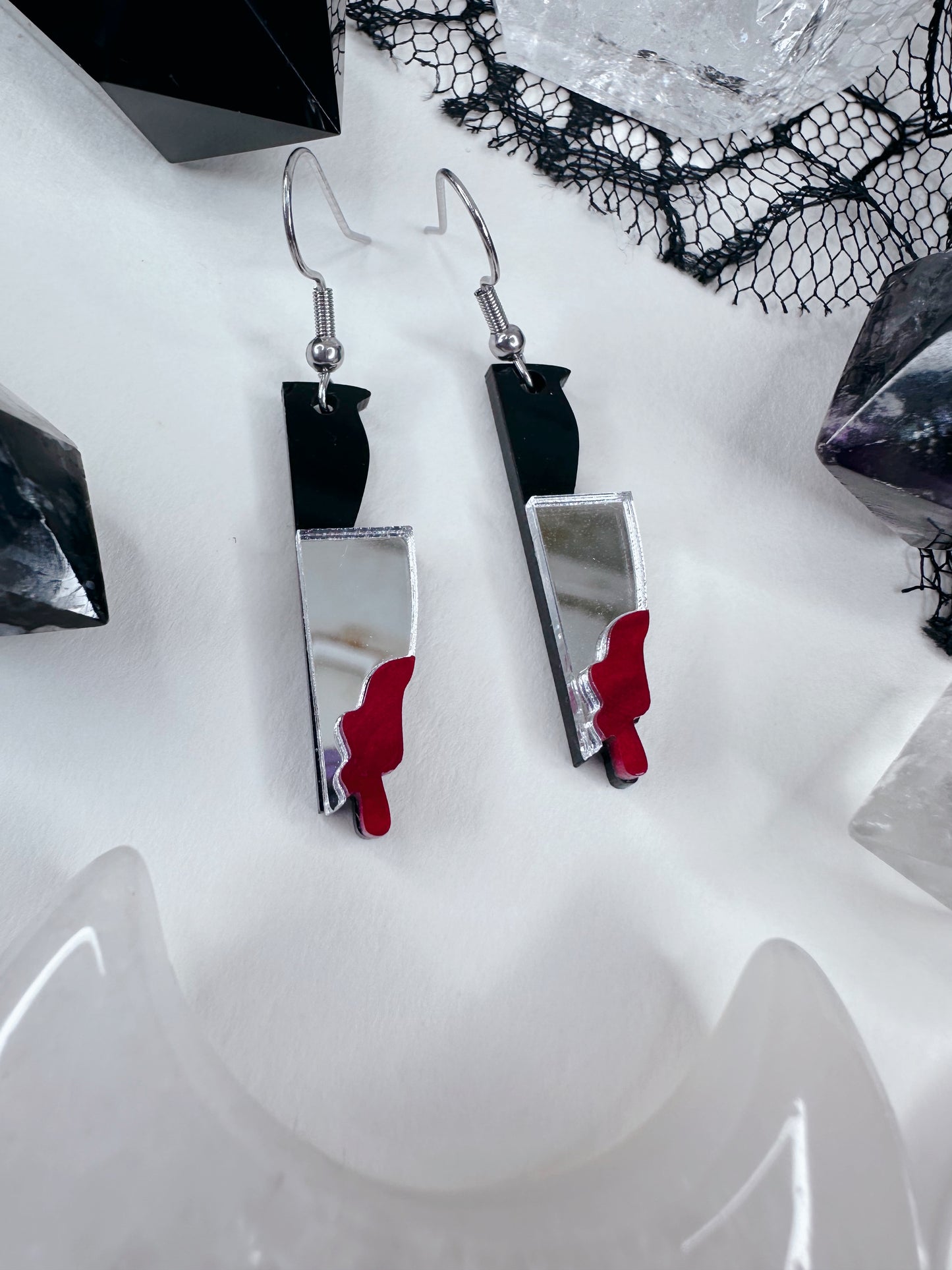 Final Girl Bloody Knife Earrings