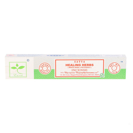 Satya Healing Herbs Incense Sticks