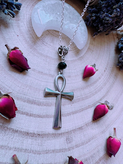 Stainless Steel Ankh Necklace