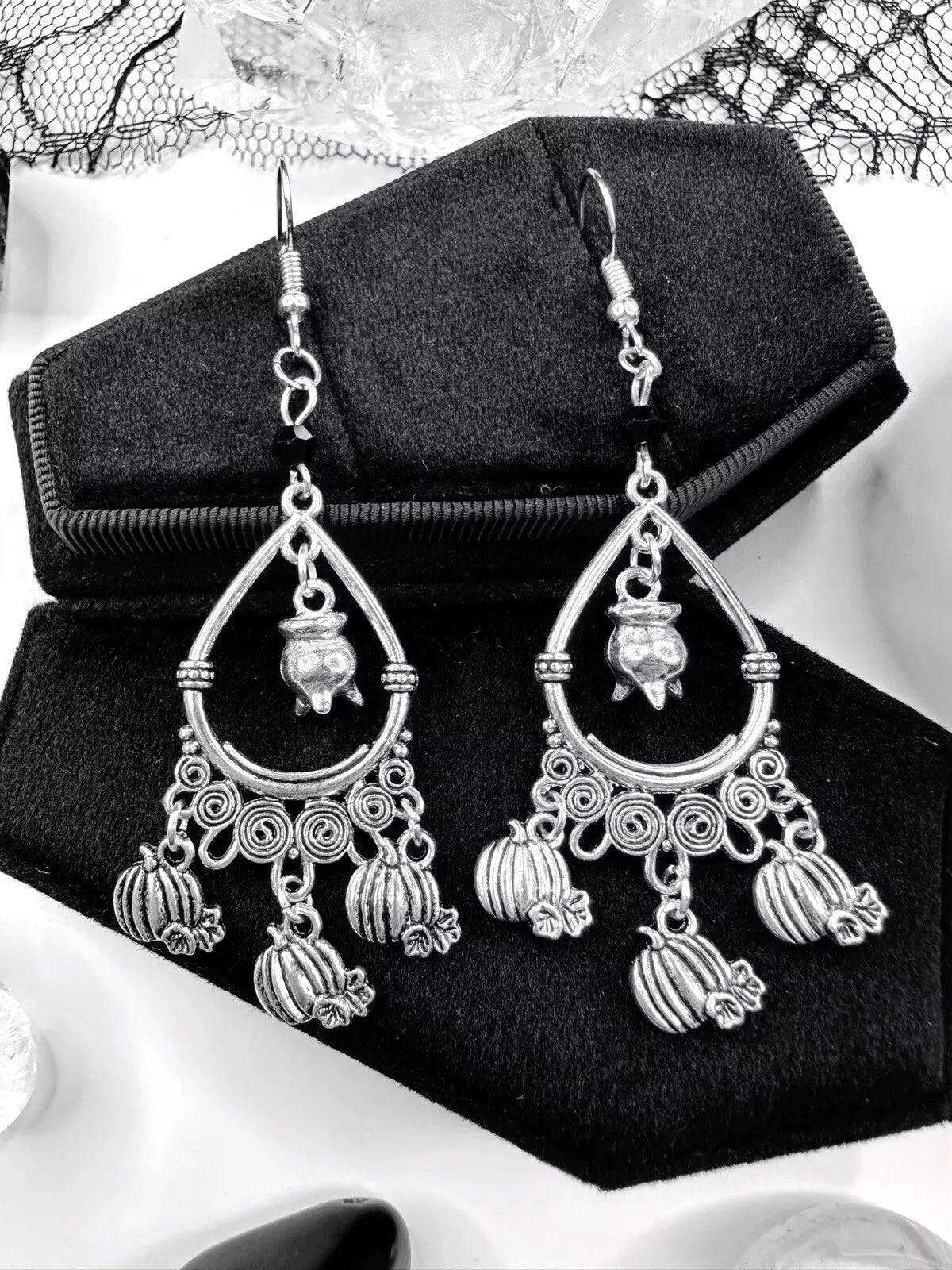 The Conjuring Cauldron Earrings