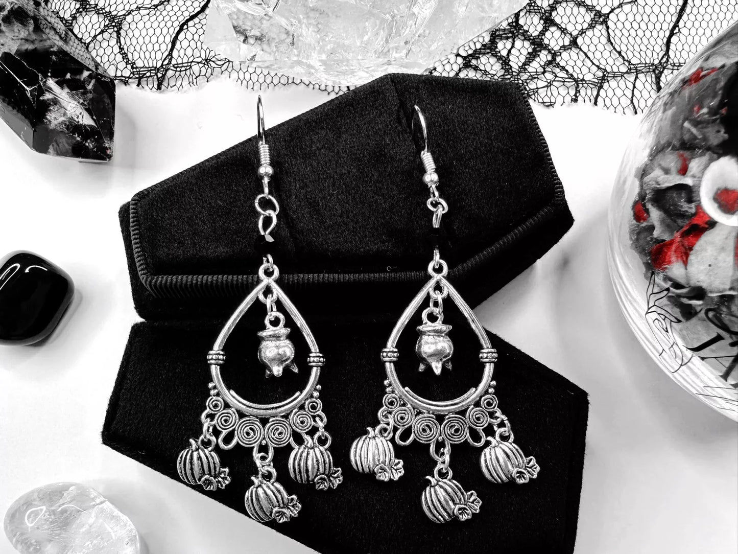 The Conjuring Cauldron Earrings